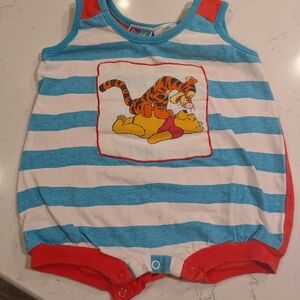 Y2K Winnie The Pooh Romper